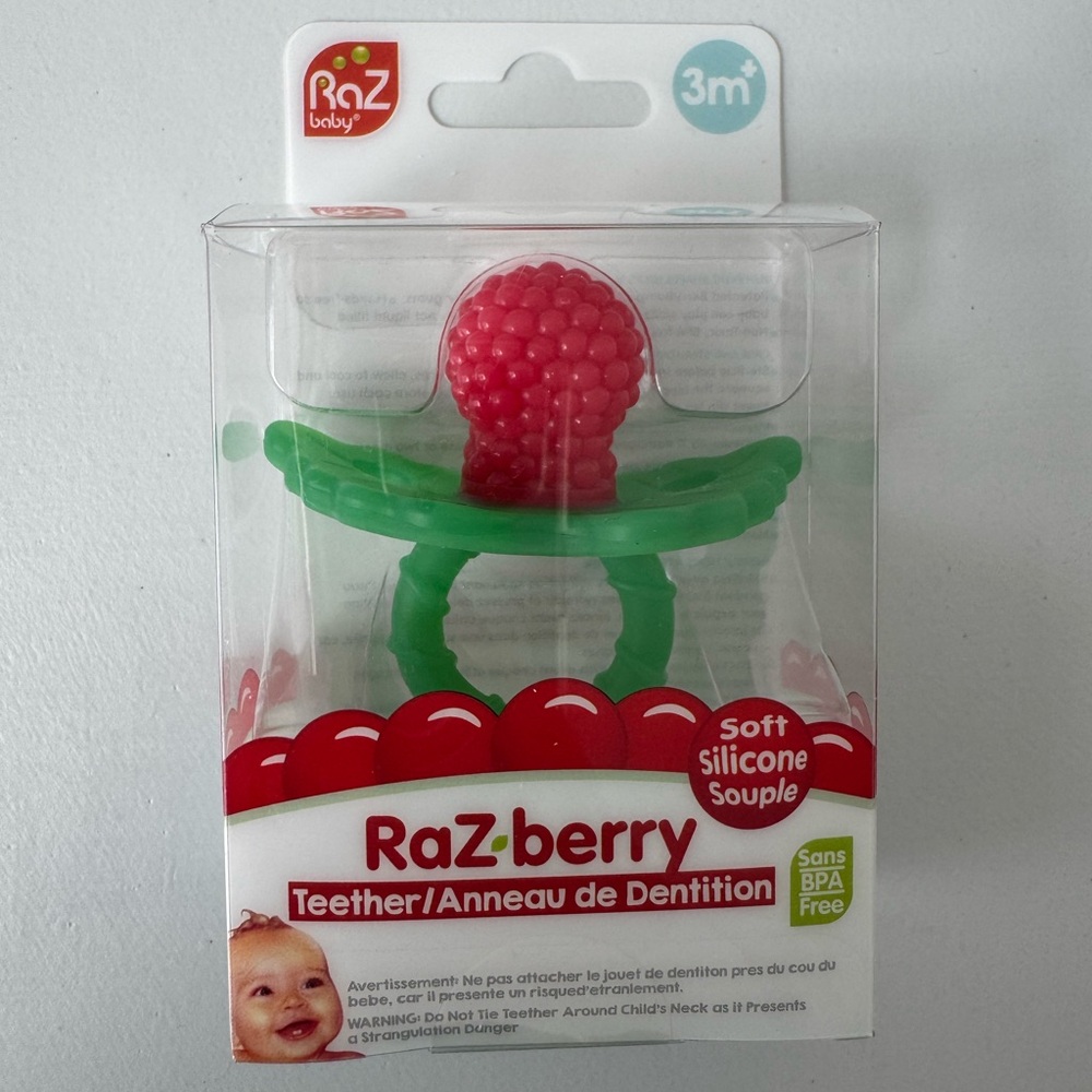 RaZberry Silicone Baby Teether